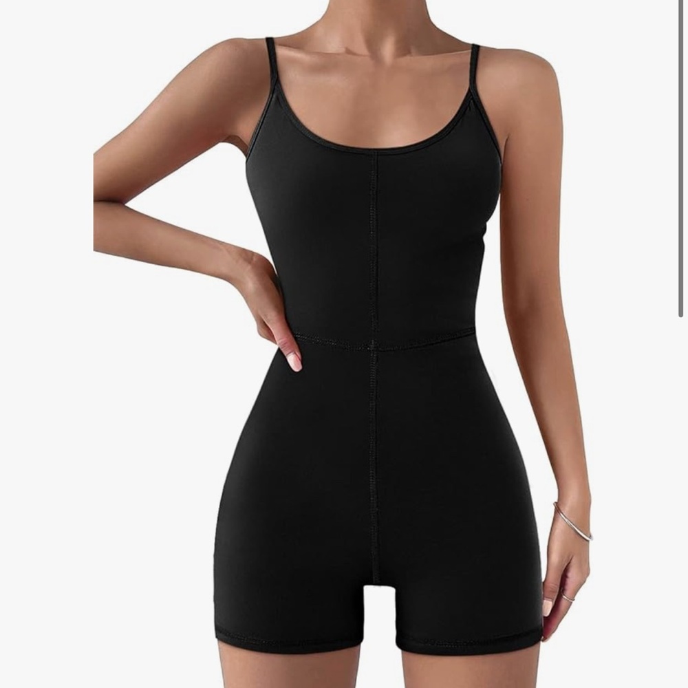 Amazon Black Women's Sleeveless Bodysuit